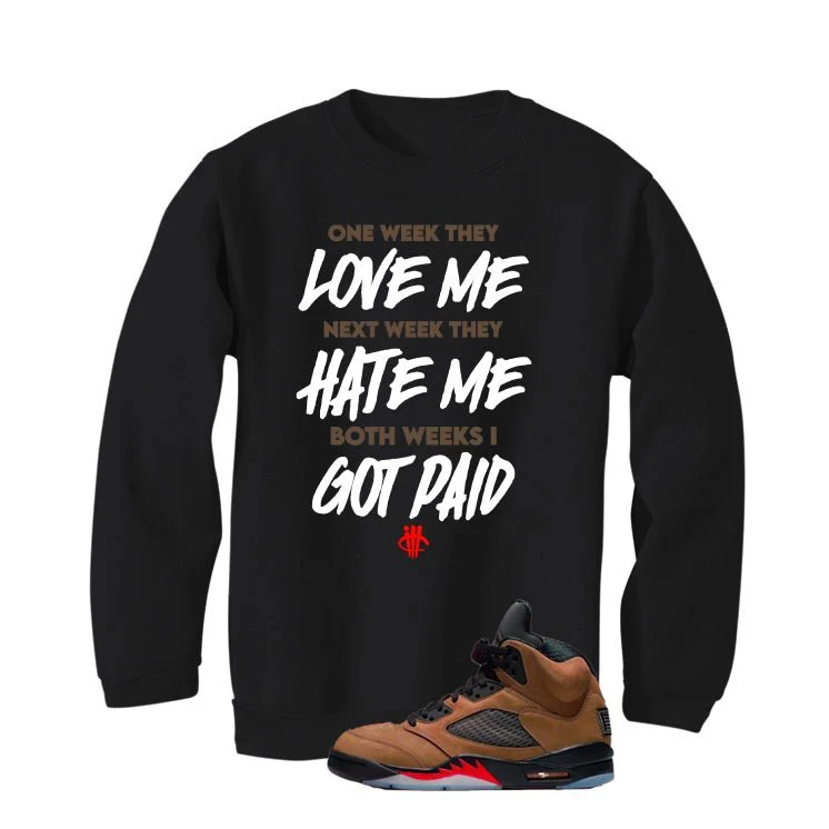 Air Jordan 5 Archaeo Brown Black T-Shirt (Paid)| illcurrency - Image 4