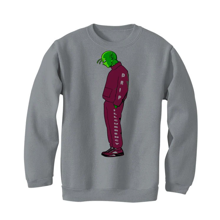 Air Jordan 5 Burgundy - Grey T-Shirt (ILL DRIP) - Image 4