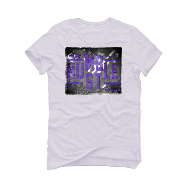 Air Jordan 5 “Concord” White T-Shirt (always hustle)