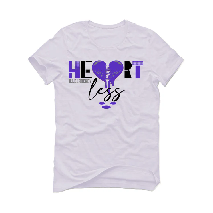 Air Jordan 5 “Concord” White T-Shirt (Heartless) - Image 2