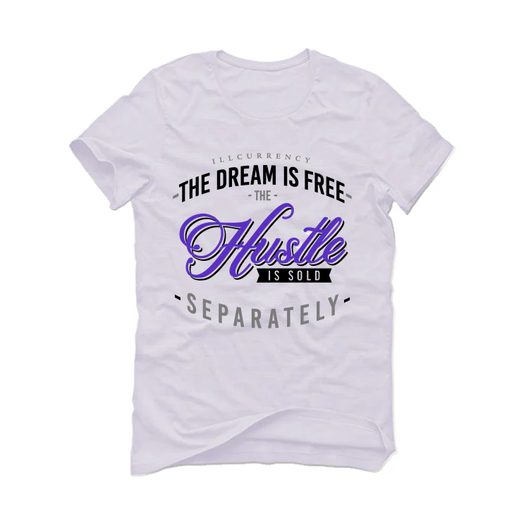 Air Jordan 5 “Concord” White T-Shirt (The dream is free) - Image 2