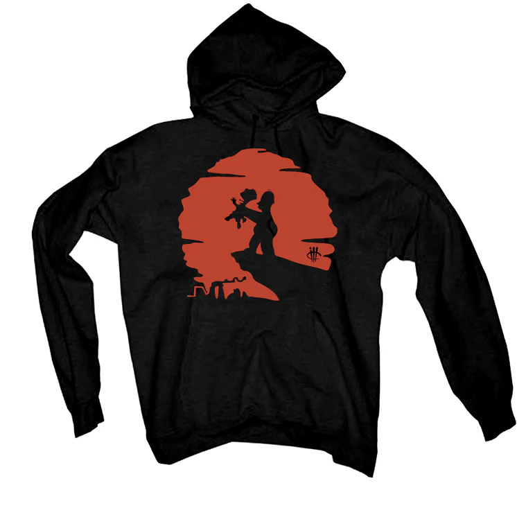 Air Jordan 5 “Dunk on Mars” Black T-Shirt (Choke Em) - Image 3