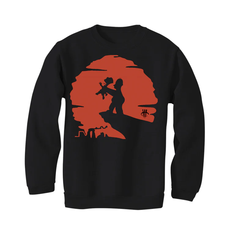 Air Jordan 5 “Dunk on Mars” Black T-Shirt (Choke Em) - Image 4