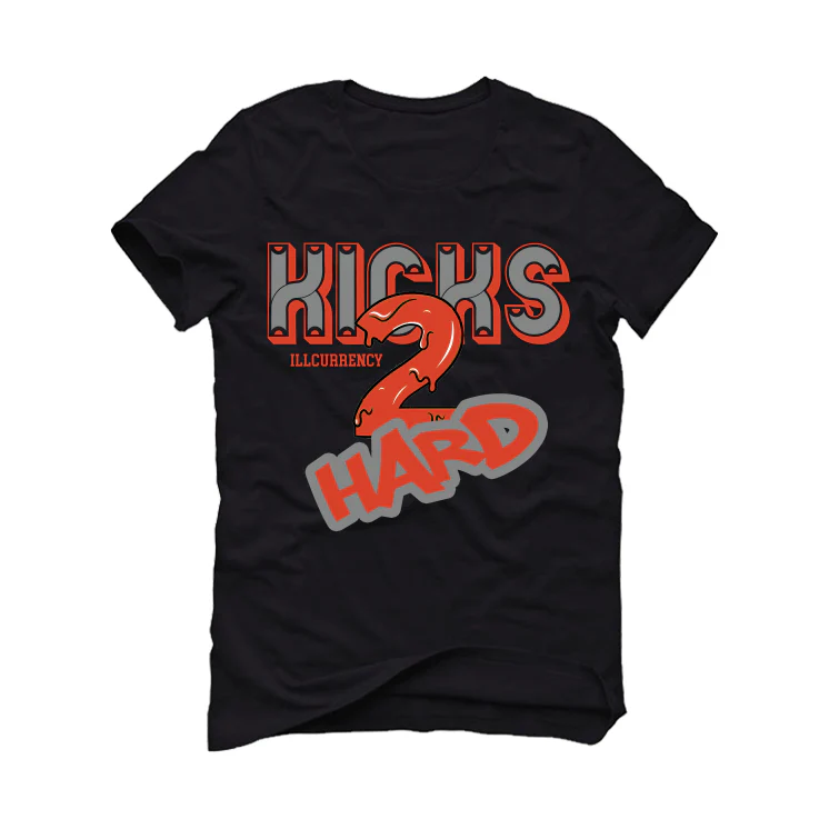 Air Jordan 5 “Dunk on Mars" Black T-Shirt (Kicks 2 hard) - Image 2