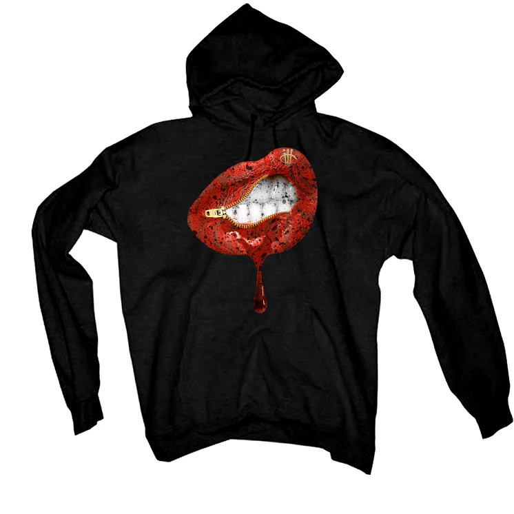 Air Jordan 5 “Dunk on Mars” Black T-Shirt (LIPS UNSEALED) - Image 3