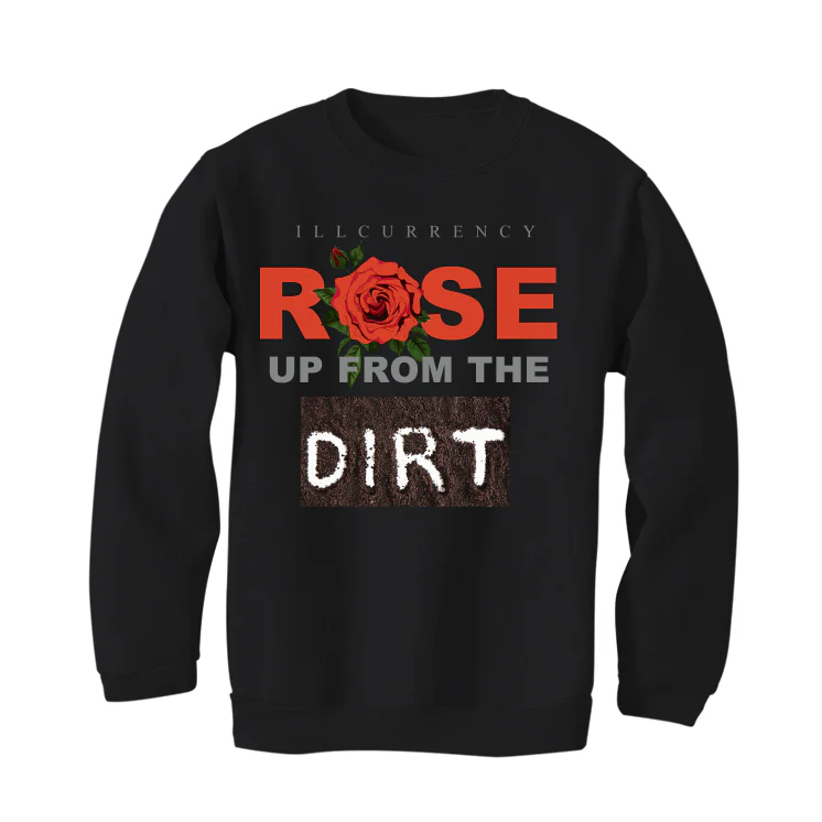 Air Jordan 5 “Dunk on Mars” Black T-Shirt (Rose up from the dirt) - Image 4