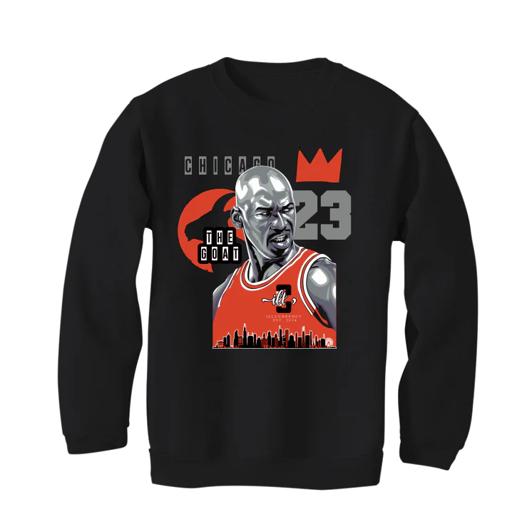Air Jordan 5 “Dunk on Mars” Black T-Shirt (The Goat) - Image 3