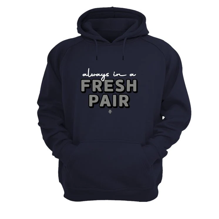 Air Jordan 5 “Georgetown” | illcurrency Navy Blue T-Shirt (ALWAYS IN A FRESH PAIR) - Image 3
