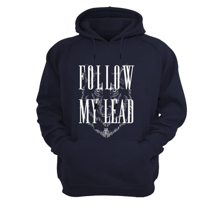 Air Jordan 5 Georgetown Navy Blue T-Shirt (Follow My Lead) - Image 3