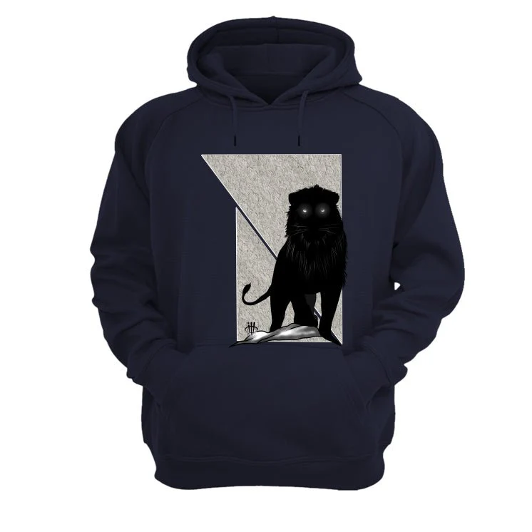 Air Jordan 5 “Georgetown” | illcurrency Navy Blue T-Shirt (Lion) - Image 3