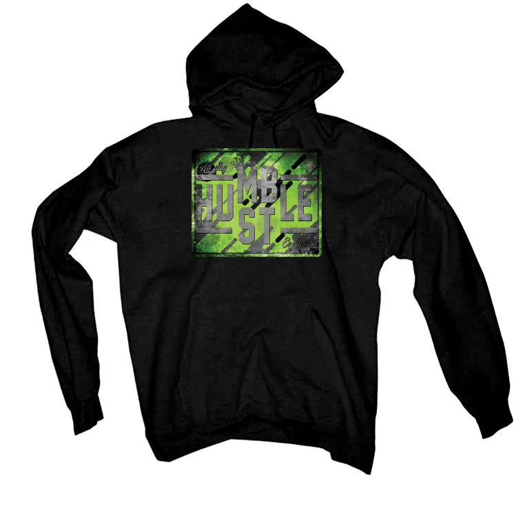 Air Jordan 5 Green Bean Black T-Shirt (ALWAYS HUSTLE) - Image 3