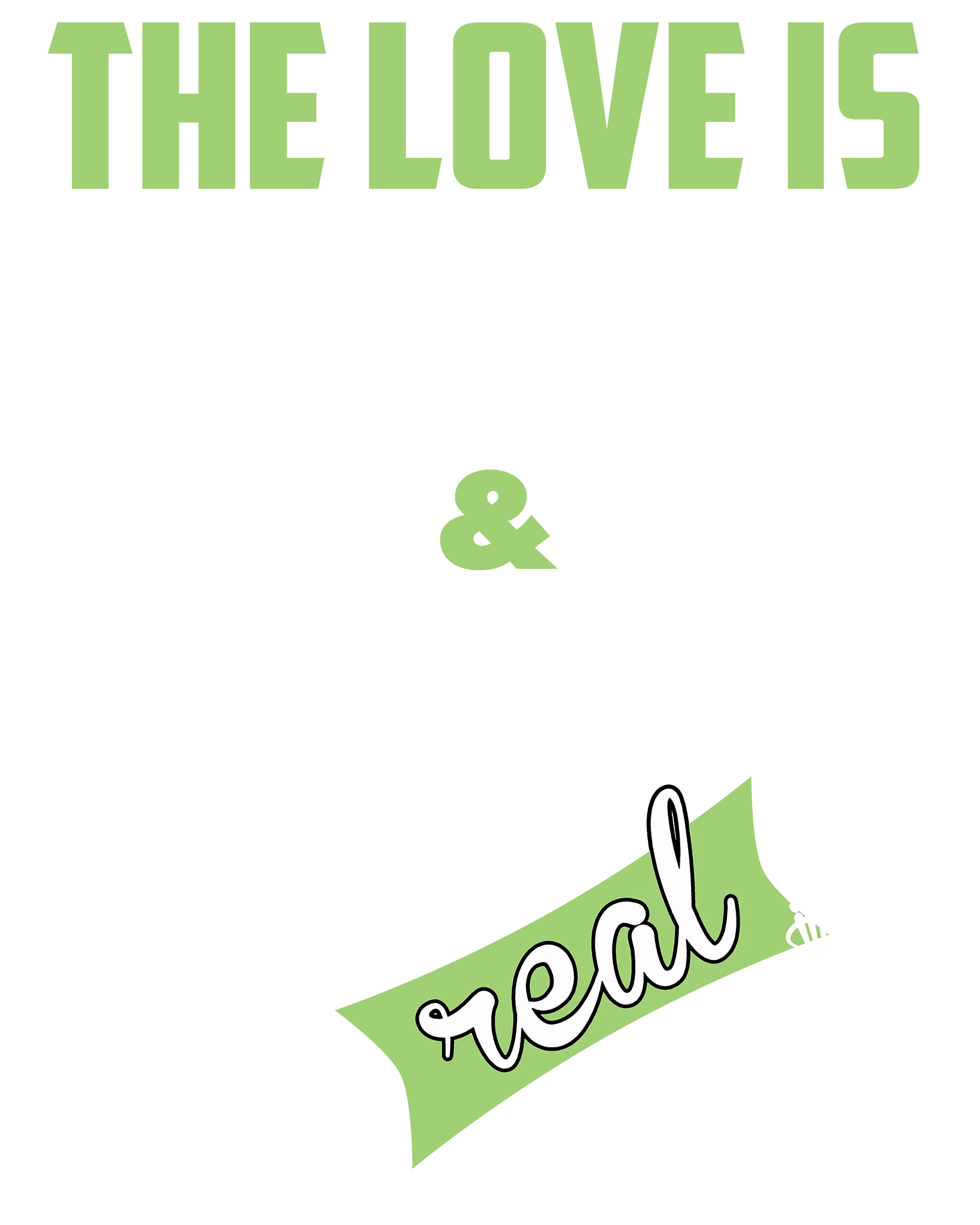 Air Jordan 5 Green Bean Black T-Shirt (Love is Fake)
