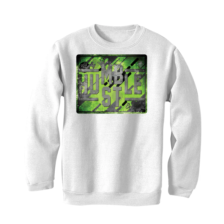 Air Jordan 5 Green Bean White T-Shirt (ALWAYS HUSTLE) - Image 4