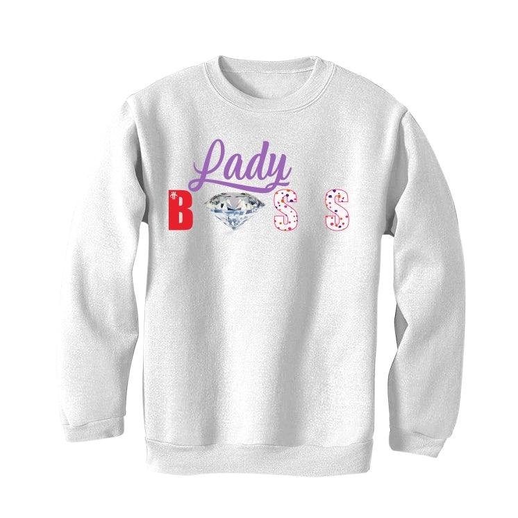 Air Jordan 5 GS Easter White T-Shirt (Lady Boss) - Image 3