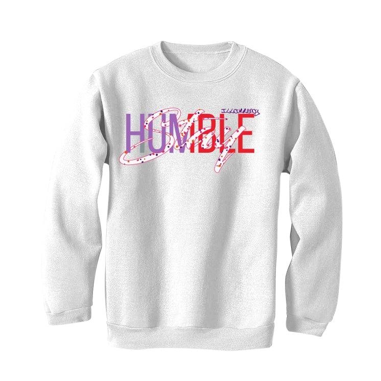Air Jordan 5 GS Easter White T-Shirt (Stay Humble) - Image 3