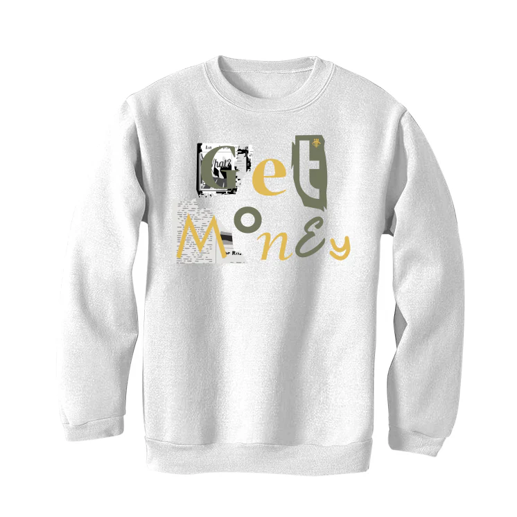 Air Jordan 5 “Jade Horizon” | illCurrency White T-Shirt (Get money) - Image 4