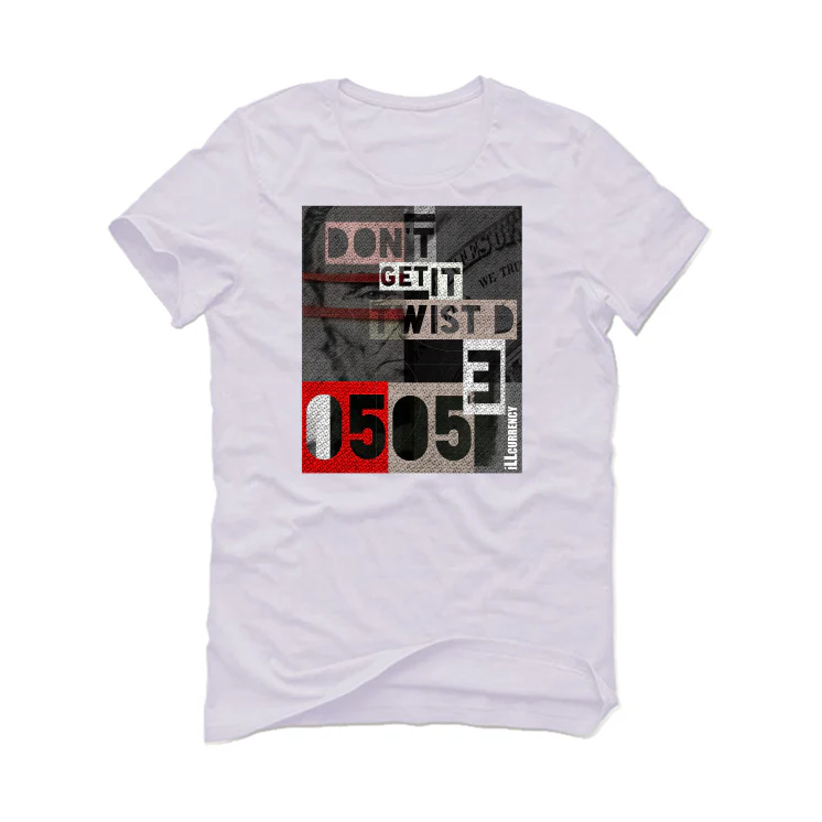 Air Jordan 5 Low PSG - White T-Shirt (DONT GET IT) - Image 2