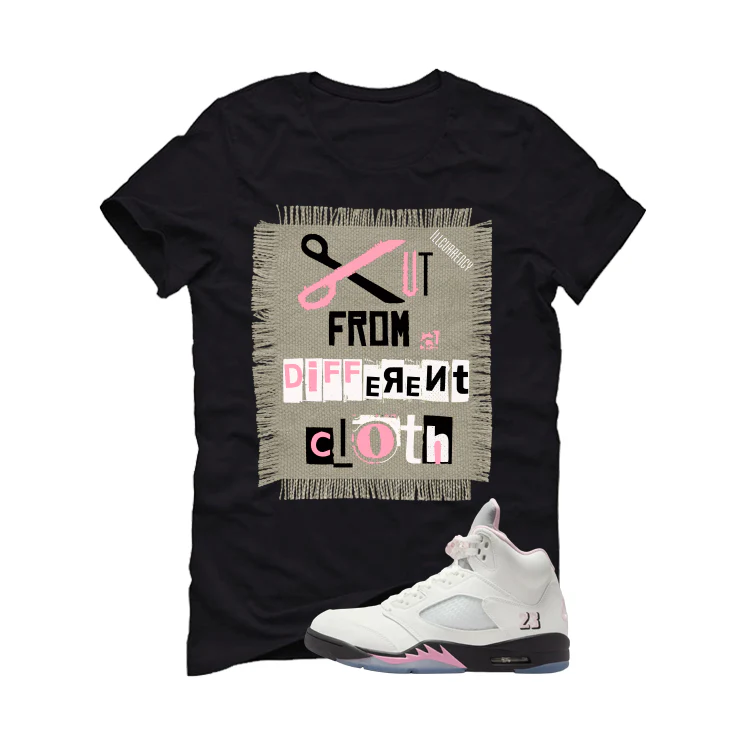 Air Jordan 5 OG 35th Anniversary Matching T-Shirt, Sweatshirts & Hoodies Black T-Shirt (Cut from a different cloth)| illcurrency - Image 2