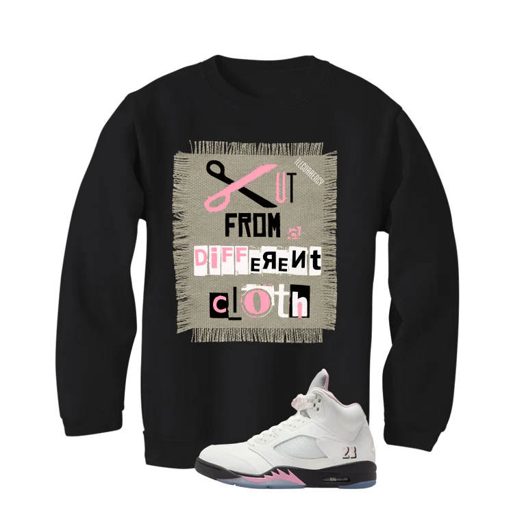 Air Jordan 5 OG 35th Anniversary Matching T-Shirt, Sweatshirts & Hoodies Black T-Shirt (Cut from a different cloth)| illcurrency - Image 4