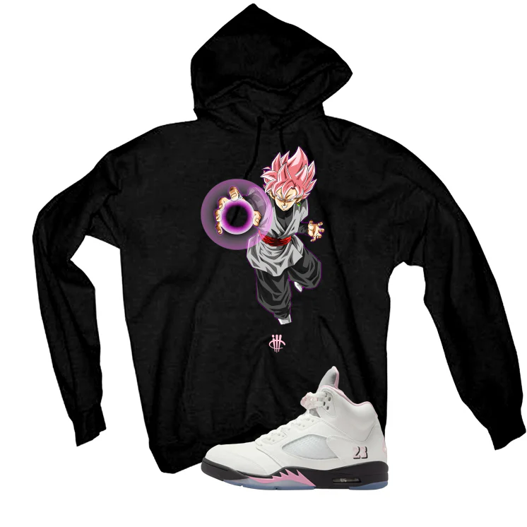 Air Jordan 5 OG 35th Anniversary Matching T-Shirt, Sweatshirts & Hoodies Black T-Shirt (Goku)| illcurrency - Image 3