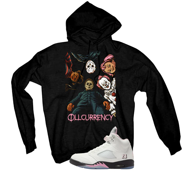 Air Jordan 5 OG 35th Anniversary Matching T-Shirt, Sweatshirts & Hoodies Black T-Shirt (illcurrency Nightmare)| illcurrency - Image 3