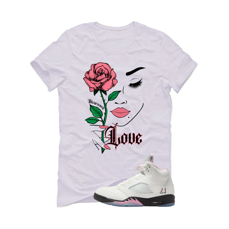 Air Jordan 5 OG 35th Anniversary Matching T-Shirt, Sweatshirts & Hoodies White T-Shirt (Love)| illcurrency - Image 2