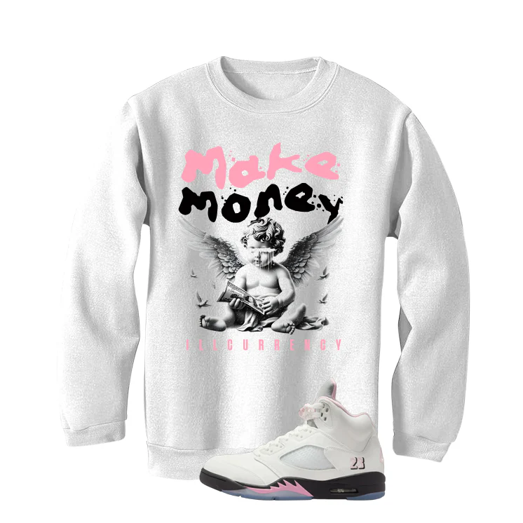 Air Jordan 5 OG 35th Anniversary Matching T-Shirt, Sweatshirts & Hoodies White T-Shirt (Make Money)| illcurrency - Image 4