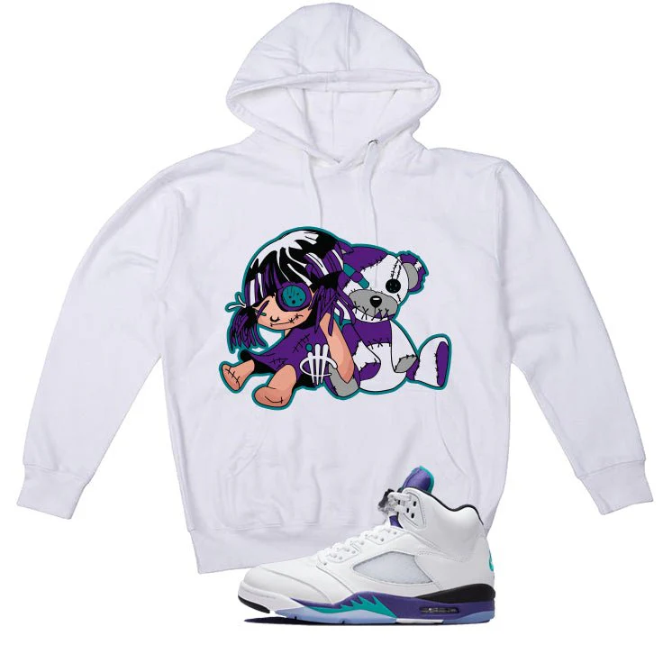 Air Jordan 5 OG Grape White T-Shirt (Rag Toys)| illcurrency - Image 3
