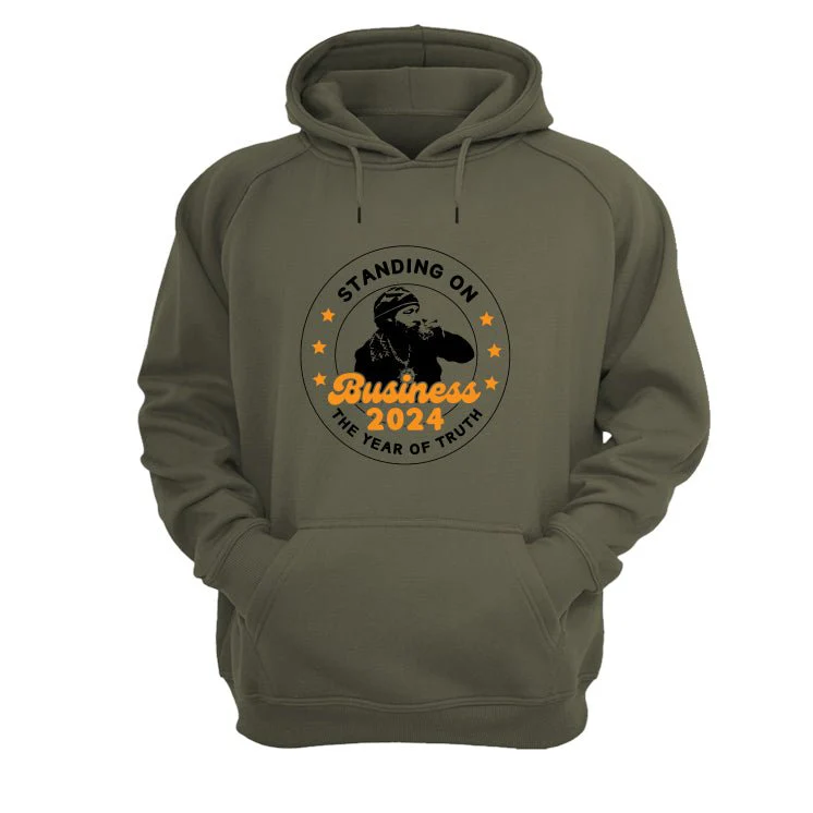Air Jordan 5 “Olive” | illcurrency Military Green T-Shirt (Standing On Business) - Image 3