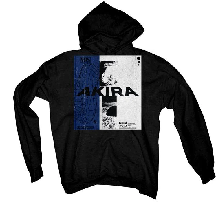 Air Jordan 5 “Racer Blue” Black T-Shirt (AK) - Image 3
