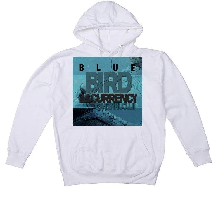 Air Jordan 5 Retro WMNS "Blue Bird" White T-Shirt (BLUE BIRD) - Image 3