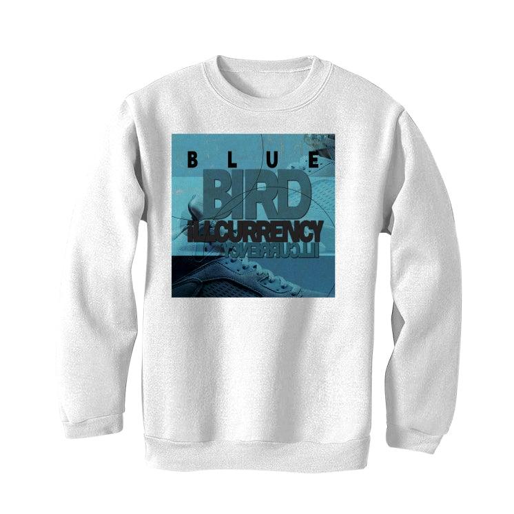 Air Jordan 5 Retro WMNS "Blue Bird" White T-Shirt (BLUE BIRD) - Image 4