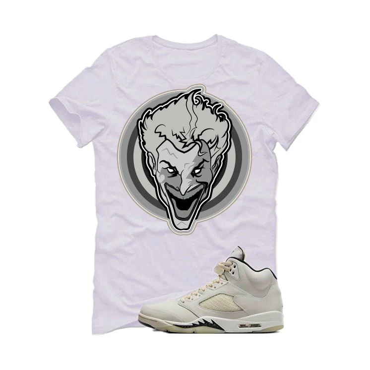 Air Jordan 5 SE “Sail” | illcurrency White T-Shirt (JOKER) - Image 2