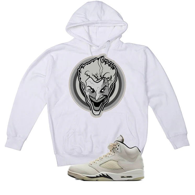 Air Jordan 5 SE “Sail” | illcurrency White T-Shirt (JOKER) - Image 3