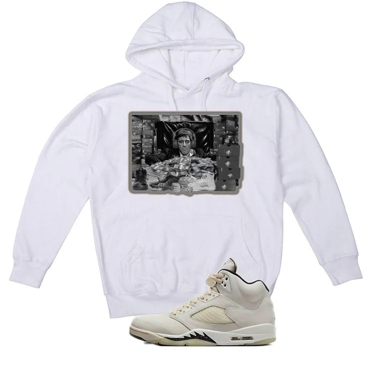 Air Jordan 5 SE “Sail” | illcurrency White T-Shirt (OWN IT) - Image 3