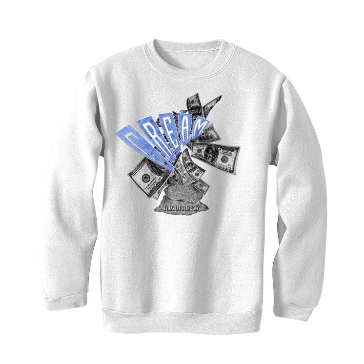 Air Jordan 5 “Stealth 2.0” Hyper Royal White T-Shirt (C.R.E.A.M.) - Image 3