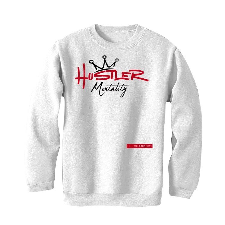 Air Jordan 6 “Carmine” 2021 White T-Shirt (Hustler Mentality) - Image 3