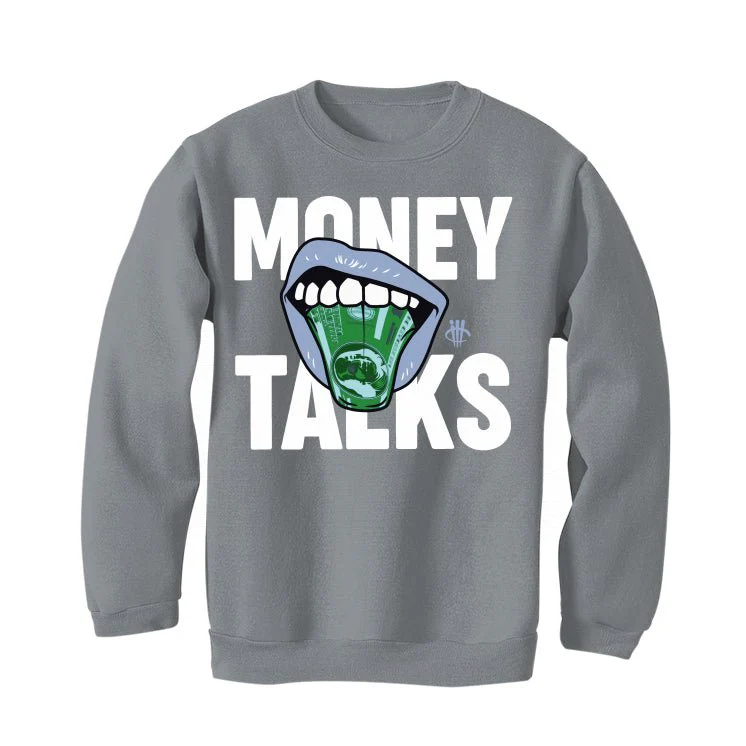 Air Jordan 6 Cool Grey - Grey T-Shirt (MONEY TALKS) - Image 4