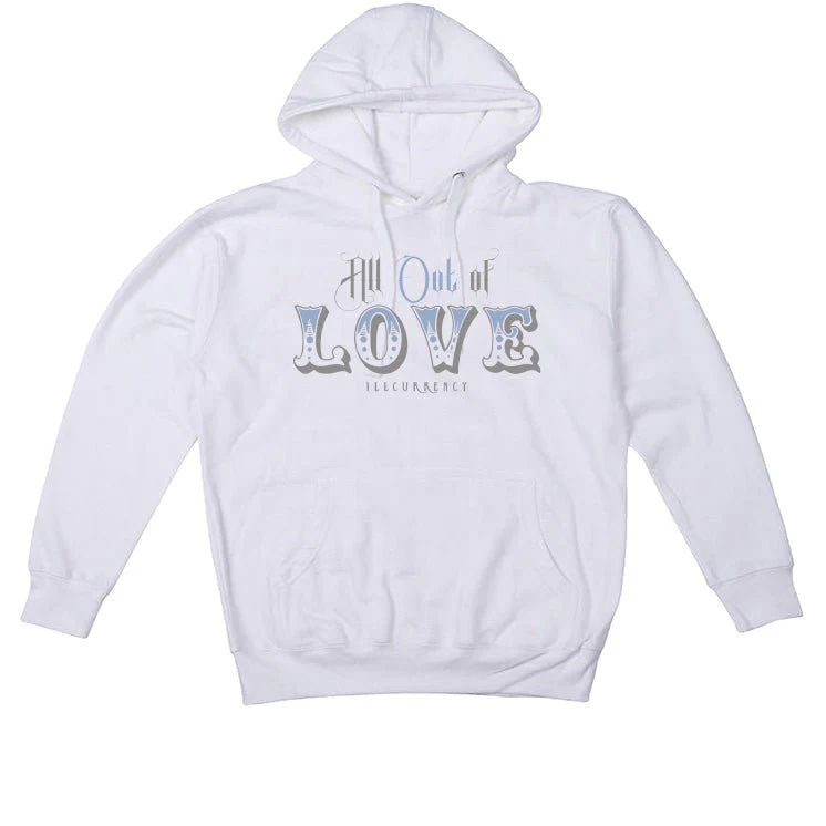 Air Jordan 6 “Cool Grey” White T-Shirt (All out of love) - Image 3