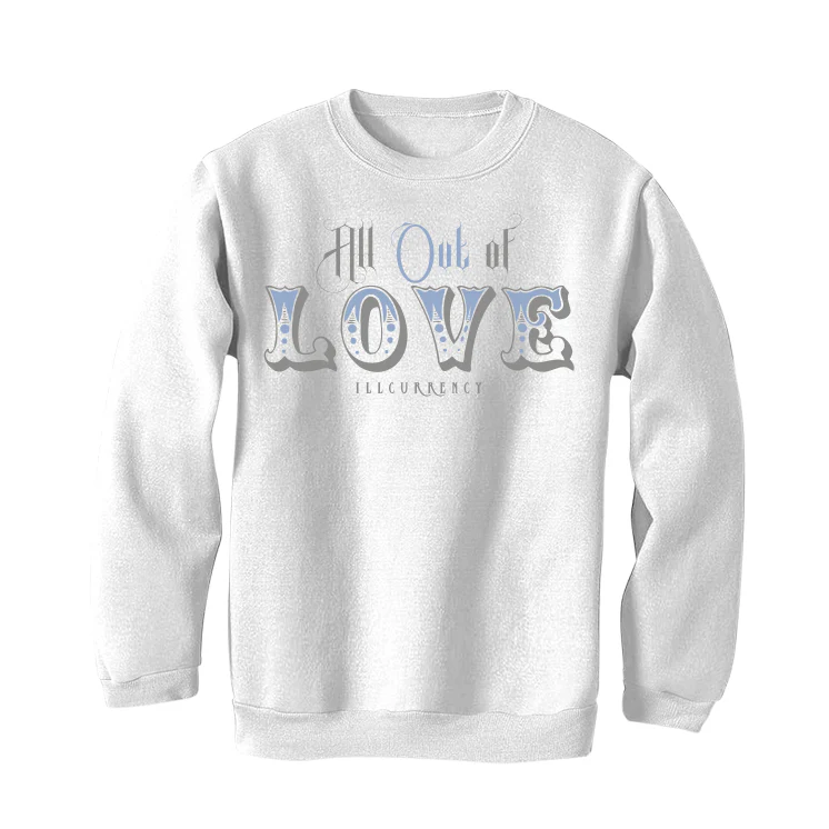 Air Jordan 6 “Cool Grey” White T-Shirt (All out of love) - Image 4