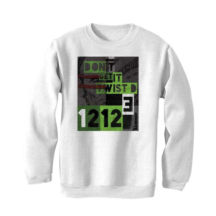 Air Jordan 6 “Electric Green” White T-Shirt (DON'T GET IT TWISTED) - Image 4