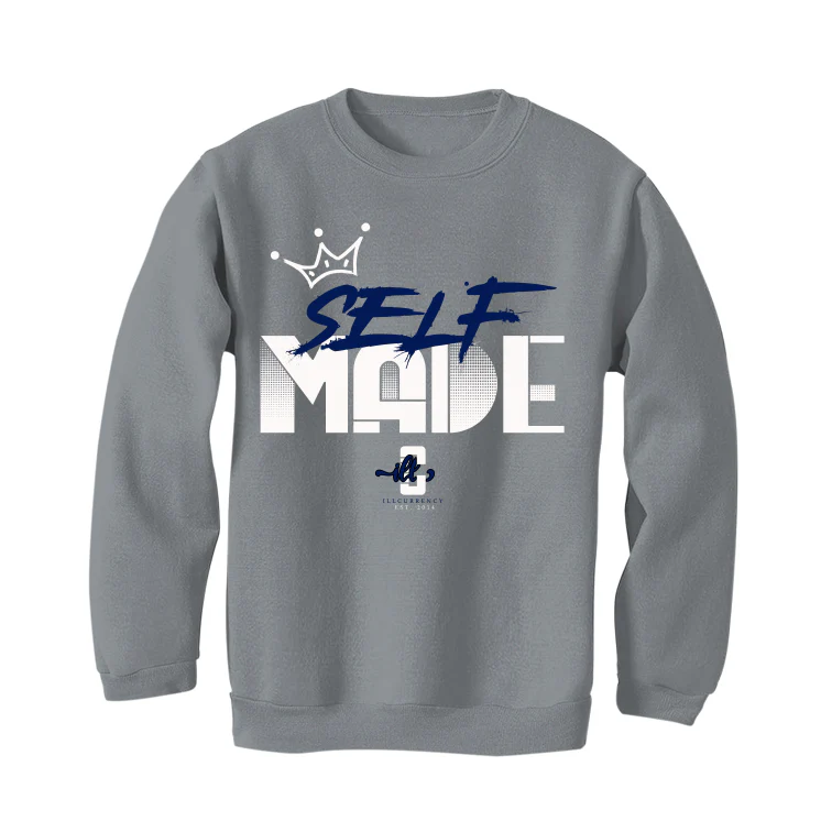 Air Jordan 6 "Georgetown" Grey T-Shirt (Self Made) - Image 4