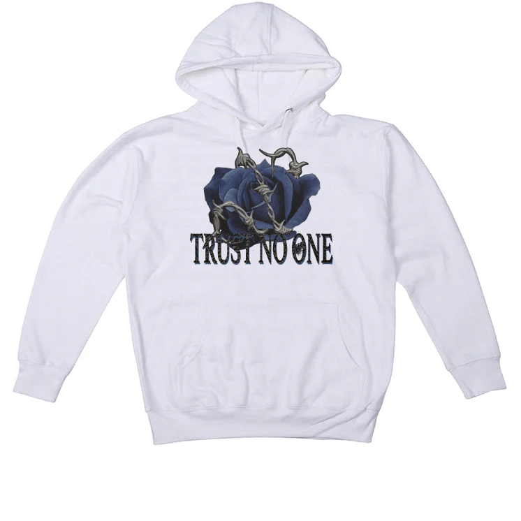 Air Jordan 6 "Georgetown" White T-Shirt (TRUST NO ONE) - Image 3