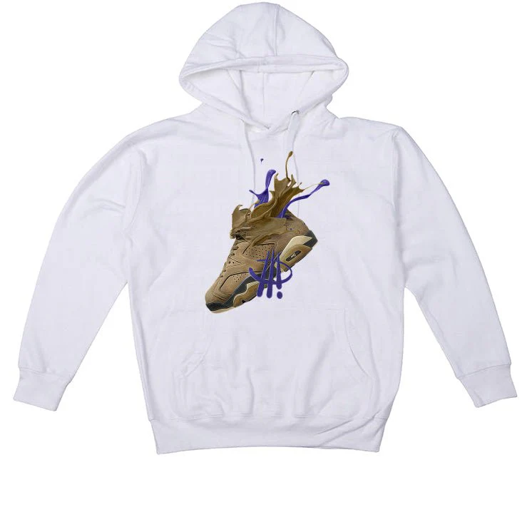 AIR JORDAN 6 GORE-TEX “BROWN KELP” | illcurrency White T-Shirt (SPLASH 7) - Image 3