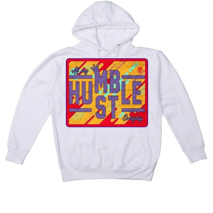 Air Jordan 6 Hare "2020" White T-Shirt (ALWAYS HUSTLE) - Image 2
