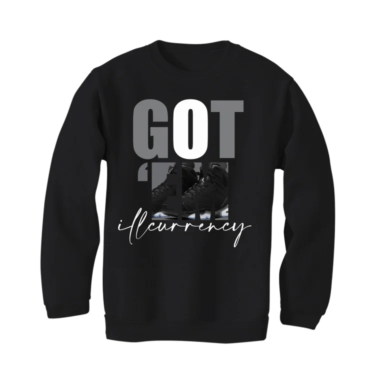 Air Jordan 6 “Metallic Silver” Black T-Shirt (Got Em) - Image 4