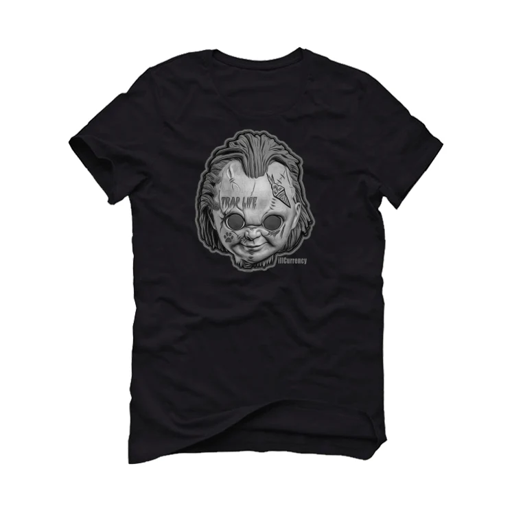 Air Jordan 6 “Metallic Silver” Black T-Shirt (ILL CHILD) - Image 2