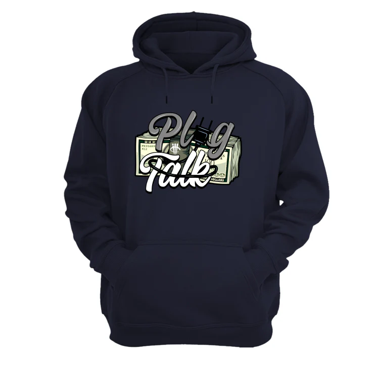 Air Jordan 6 “Midnight Navy” | illCurrency Navy Blue T-Shirt (Plug talk) - Image 3
