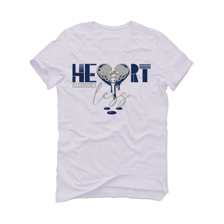 Air Jordan 6 “Midnight Navy” | illCurrency White T-Shirt (Heartless) - Image 2