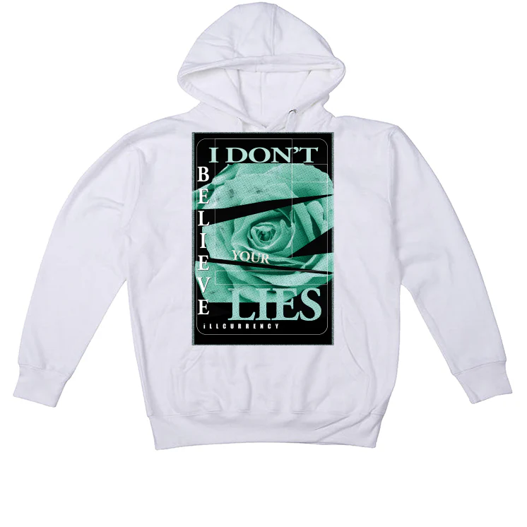 AIR JORDAN 6 MINT FOAM White T-Shirt (I DON'T BELIEVE YOUR LIES) - Image 3
